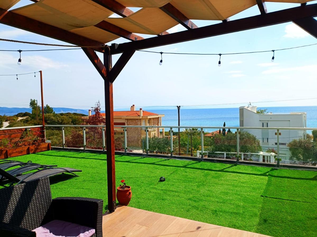 Salonikiou Beach Apartments Akti Salonikiou Extérieur photo